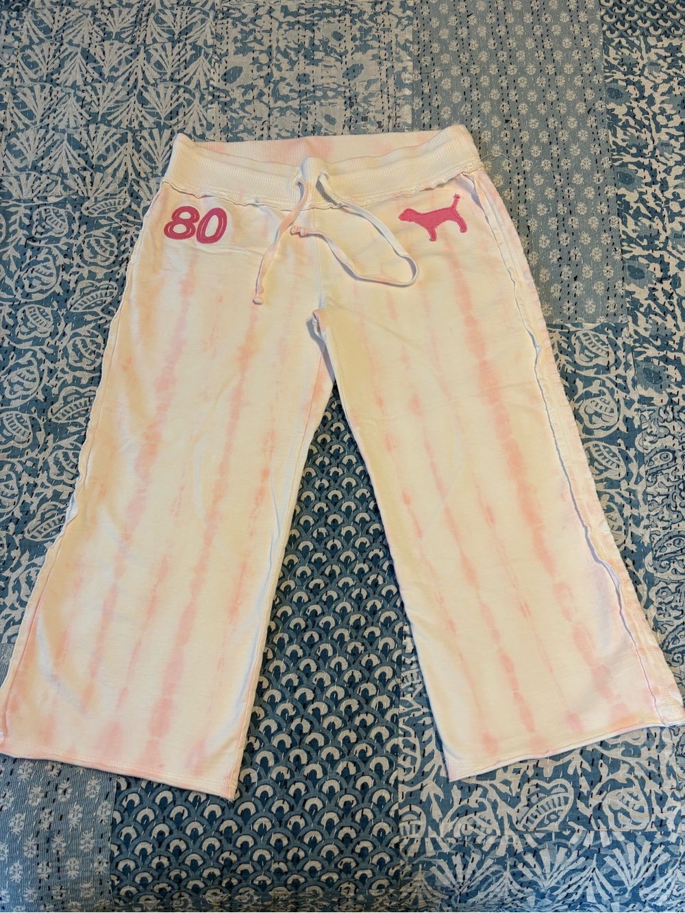 Y2K Victoria’s Secret PINK Tie Dye Capris